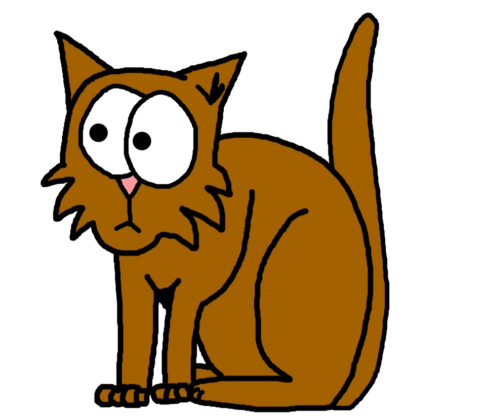Brown Cat Illustration Free Stock Illustrations Creazilla