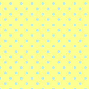 Polka Dots Yellow Blue. Free illustration for personal and commercial use.