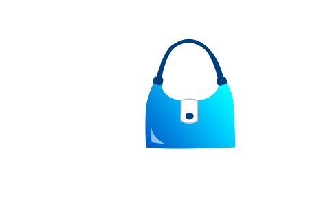 Handbag icon. Free illustration for personal and commercial use.