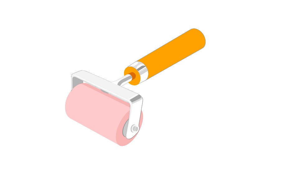 Roller icon. Free illustration for personal and commercial use.