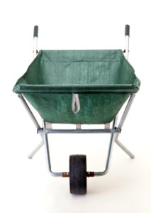 Garden wheelbarrow. Free illustration for personal and commercial use.