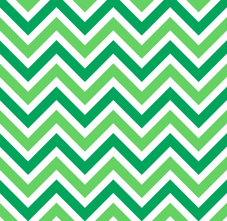 Zig Zags Chevrons Background Green. Free illustration for personal and commercial use.