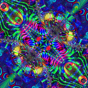 Psychedelic Art, Fractal Art, Pattern, Purple. Free illustration for personal and commercial use.