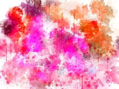 Pink, Watercolor Paint, Magenta, Sky. Free illustration for personal and commercial use.