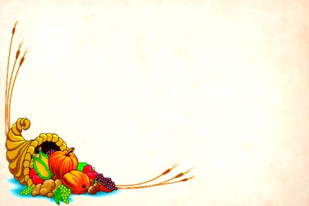Thanksgiving Greeting Card. Free illustration for personal and commercial use.