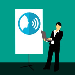 Communication Training Illustration. Free illustration for personal and commercial use.