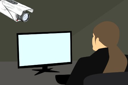CCTV Illustration. Free illustration for personal and commercial use.