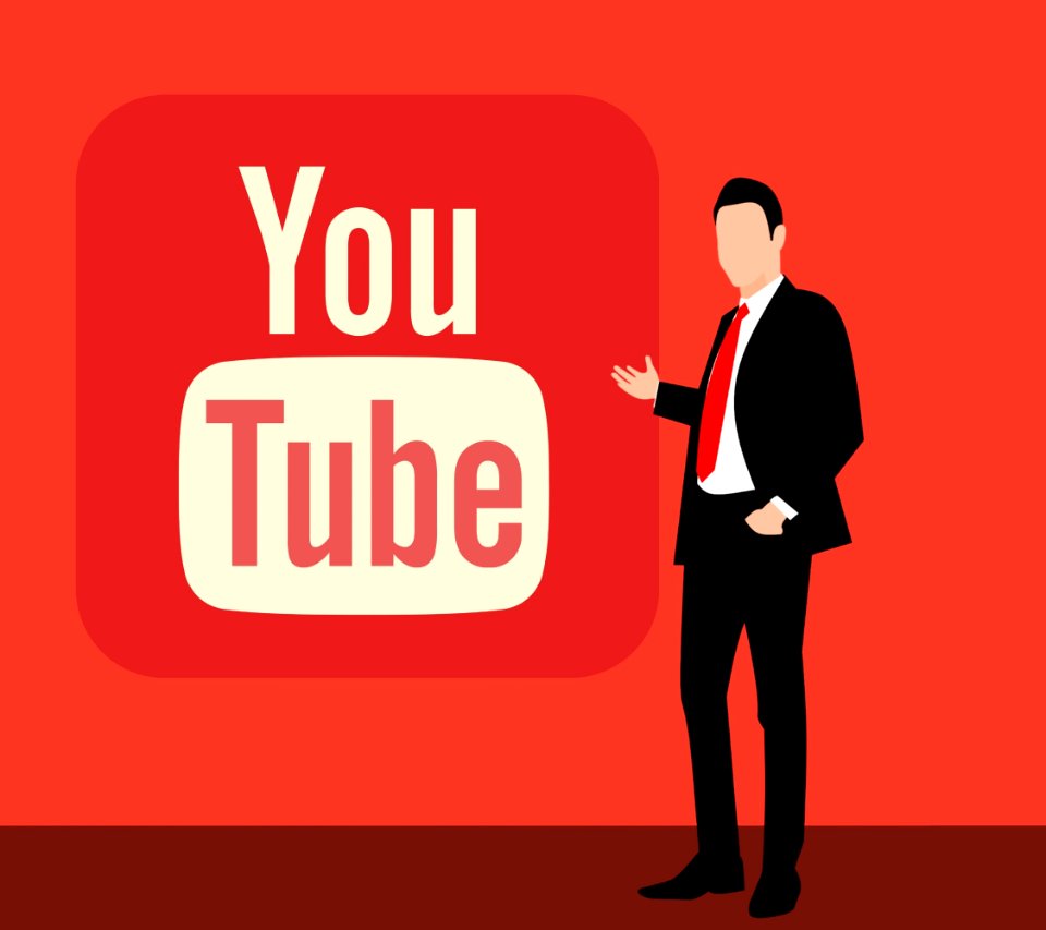 Youtube Marketing. Free illustration for personal and commercial use.