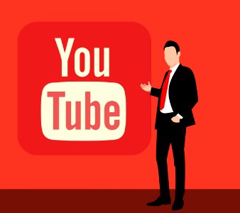 Youtube Marketing. Free illustration for personal and commercial use.