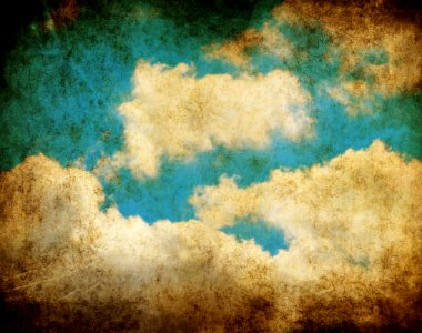 Grunge Sky. Free illustration for personal and commercial use.