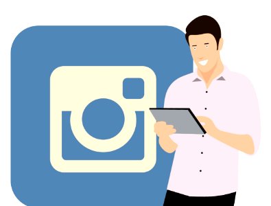 Instagram Illustration. Free illustration for personal and commercial use.