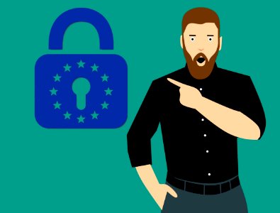 GDPR Concept Illustration. Free illustration for personal and commercial use.