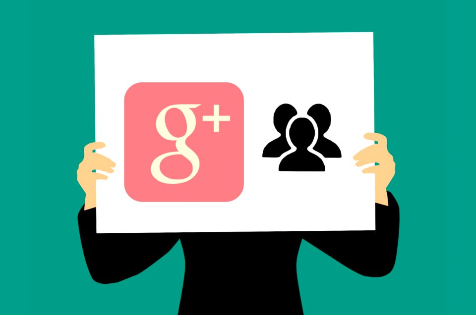 Google Plus Concept. Free illustration for personal and commercial use.