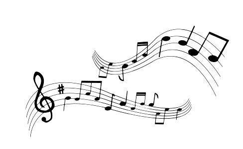 Music Notes. Free illustration for personal and commercial use.