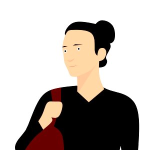 Woman Avatar. Free illustration for personal and commercial use.