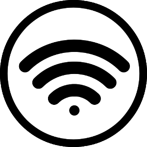 Wireless Connection Icon. Free illustration for personal and commercial use.