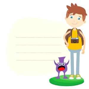 Cartoon Product Illustration Clip Art. Free illustration for personal and commercial use.
