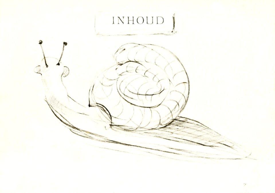 Slak (1873–1917) print in high resolution by Theo van Hoytema.