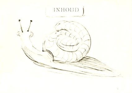 Slak (1873–1917) print in high resolution by Theo van Hoytema.