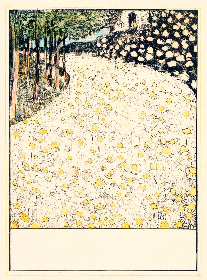 Bloemenzee (1895) print in high resolution by Theo van Hoytema.