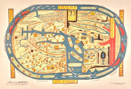 S. Beati Liebanensis mappam mundi ad exemplar ecclesiae Snacto Severi, quod nunc Parisiis asservatur, primum integram edidit Conradus Miller (1895) from Verlag von Otto Maier.