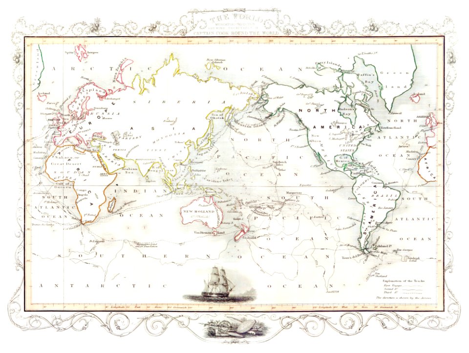 The Voyages of Captain James Cook (1852) by James Cook.