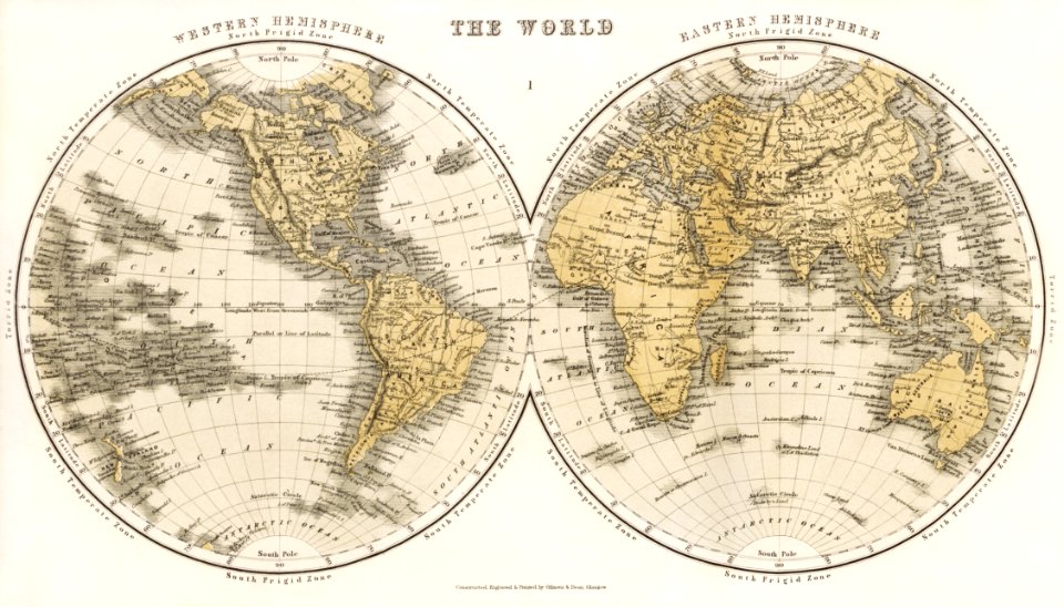 A Cyclopedia of Geography, descriptive and physical, forming a new general gazetteer of the world and dictionary of pronunciation, etc (1859) by James Bryce–F.G.S.