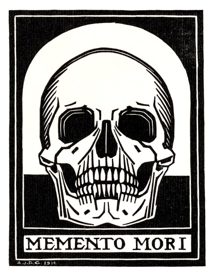 Memento mori (1916) by Julie de Graag (1877-1924).