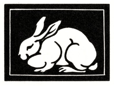 Rabbit (1923-1924) by Julie de Graag (1877-1924).. Free illustration for personal and commercial use.