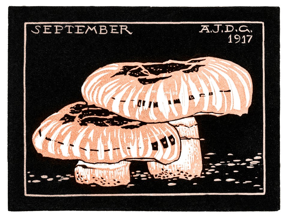 September (1917) by Julie de Graag (1877-1924).