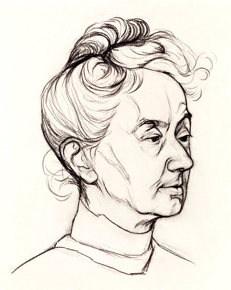 Portrait of Mrs. Corry Pabst by JJulie de Graag (1877-1924).