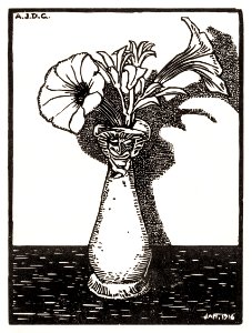 Vase with Flowers (1916) by Julie de Graag (1877-1924).