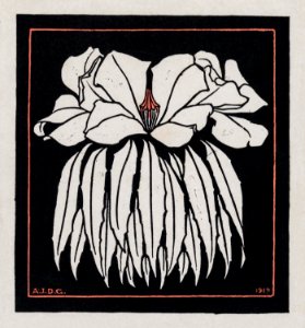 Godetia (1919) by Julie de Graag (1877-1924).