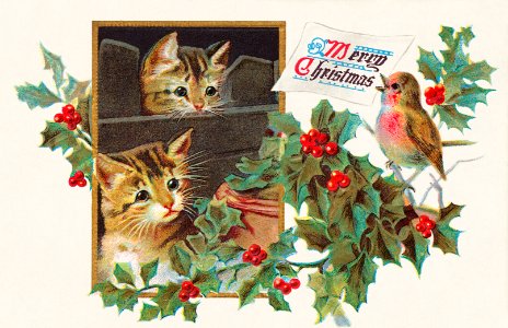 Merry Christmas (1911) from The Miriam and Ira D. Wallach Division of Art, Prints and Photographs: Picture Collection.