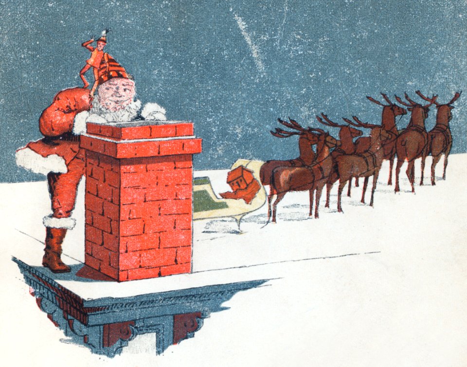 Vintage Christmas (1891) by Frank Buttolph.