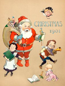Christmas 1901 (1901) by J. Ottman Lithographic Company.