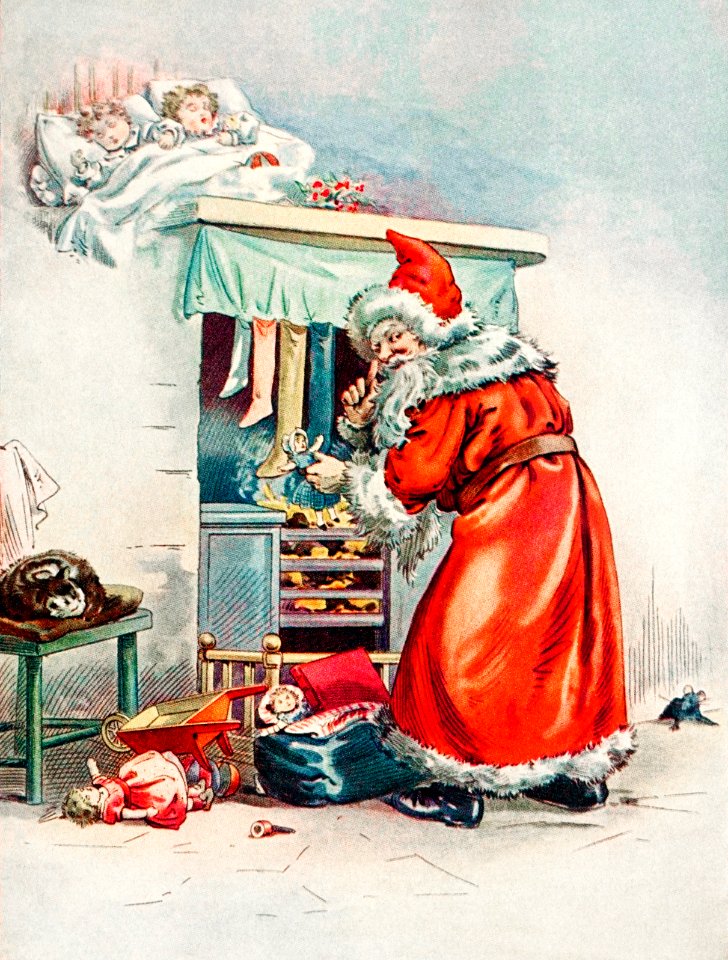 The Night Before Christmas and Other Stories by A. L. Burt Company (ca. 1905).