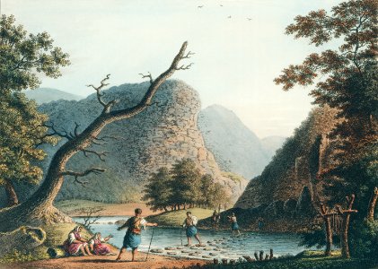 Mount Balkan from Views in the Ottoman Dominions, in Europe, in Asia, and some of the Mediterranean islands (1810) illustrated by Luigi Mayer (1755-1803).. Free illustration for personal and commercial use.