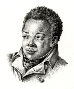 Portrait of a black man (1818) by Jean Bernard (1775-1883).. Free illustration for personal and commercial use.