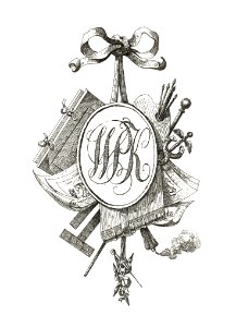 Title vignette with monogram W.P.K. (1808) by Jean Bernard (1775-1883).. Free illustration for personal and commercial use.