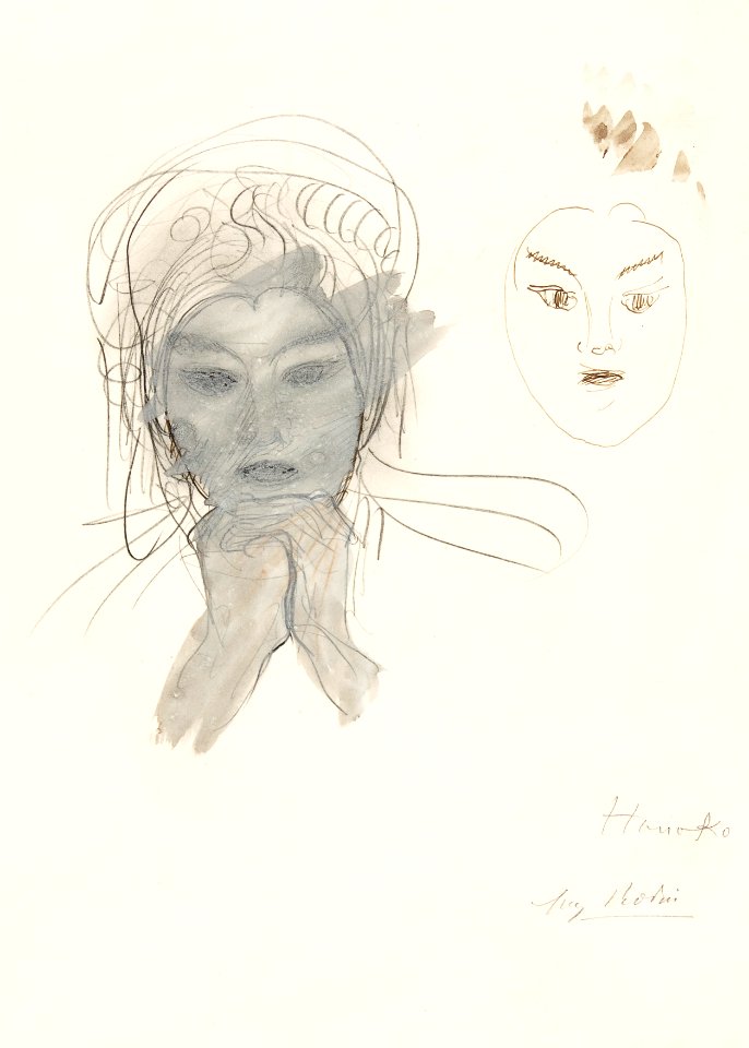 Hanako (1907) by Auguste Rodin. Original from The MET museum. Digitally enhanced by rawpixel.