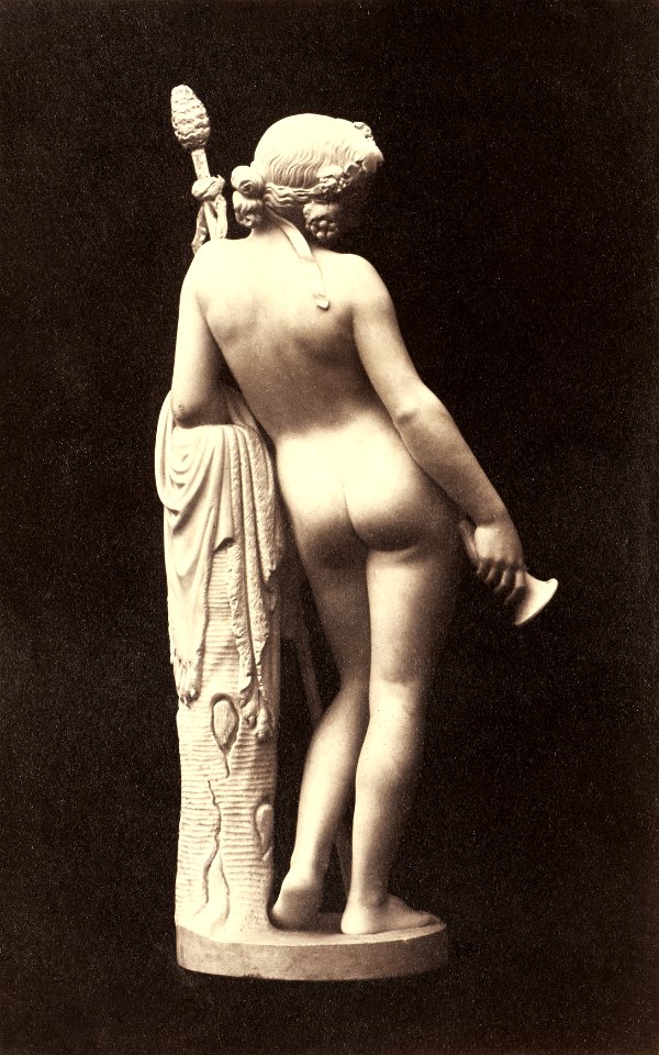 Erotic vintage sculpture naked woman (1859). Original from The MET Museum. Digitally enhanced by rawpixel.