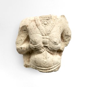 Sensual female breast sculpture, Figurine (ca. 1500–1100 B.C.). Original from The MET Museum. Digitally enhanced by rawpixel.. Free illustration for personal and commercial use.