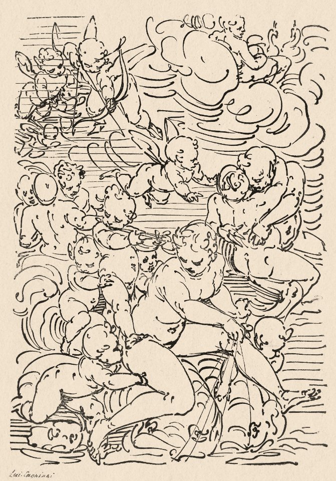 The Triumph of Amphitrite (1550–1580) by Luca Cambiaso. Original from The MET museum. Digitally enhanced by rawpixel.