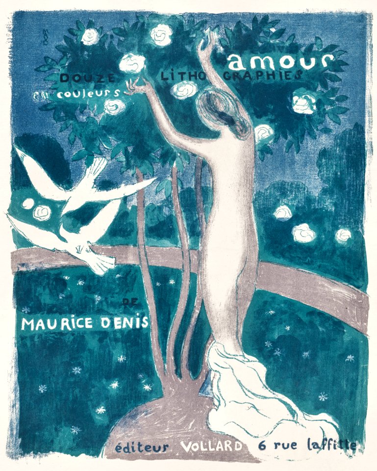 Love Cover (1899) print in high resolution by Maurice Denis. Original from The Cleveland Museum of Art. Digitally enhanced by rawpixel.. Free illustration for personal and commercial use.