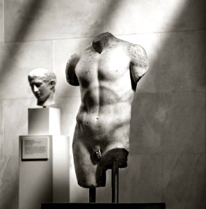 Male nude sculpture, Marble torso of a youth (ca. A.D. 118–161). Original from The MET Museum. Digitally enhanced by rawpixel.. Free illustration for personal and commercial use.