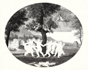 Amorini Celebrate the Rape of Proserpine (1805–1812) by Francesco Rosaspina. Original from The MET museum. Digitally enhanced by rawpixel.. Free illustration for personal and commercial use.