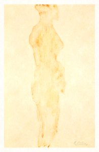 Nude Standing, Side View by Auguste Rodin. Original from Yale University Art Gallery. Digitally enhanced by rawpixel.. Free illustration for personal and commercial use.