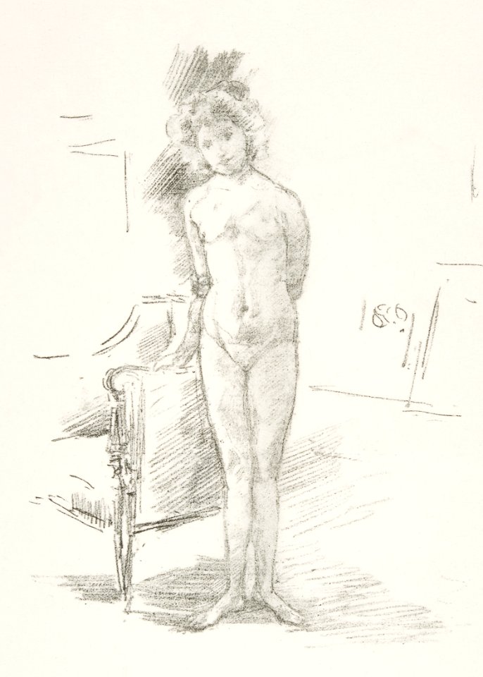 Little London Model (1896) by James McNeill Whistler. Original from The MET museum. Digitally enhanced by rawpixel.