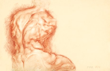 Man muscle sketch. Original from The MET Museum. Digitally enhanced by rawpixel.